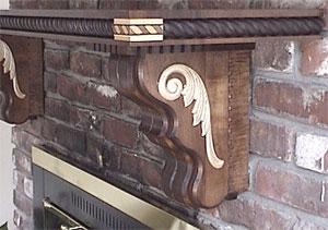Custom Fireplace mantle